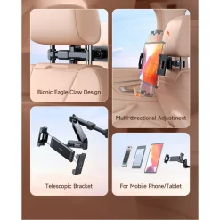 Đế Giữ Điện Thoại + iPad Gắn Lưng Ghế Trên Ô Tô MCDODO Latin Series CM-432 – ảnh 8