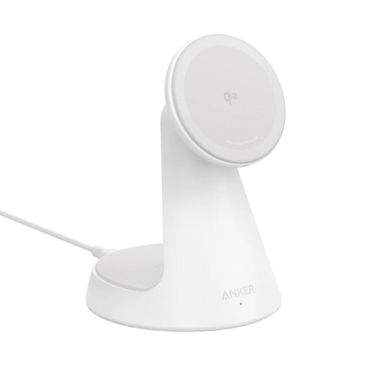 Đế Sạc Đứng Không Dây Từ Tính 2-in-1 Qi2 ANKER MagGo A25M7 15W – ảnh 2