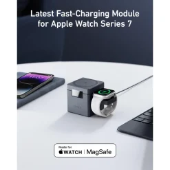 Đế Sạc Không Dây 3-in-1 ANKER Cube MagSafe Y1811 15W – ảnh 10
