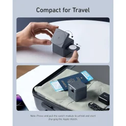 Đế Sạc Không Dây 3-in-1 ANKER Cube MagSafe Y1811 15W – ảnh 4