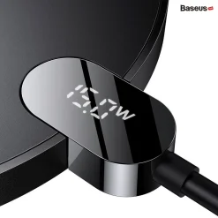 Đế Sạc Nhanh Không Dây Baseus Digital LED Display Gen 2 Wireless Charger 15W – ảnh 5