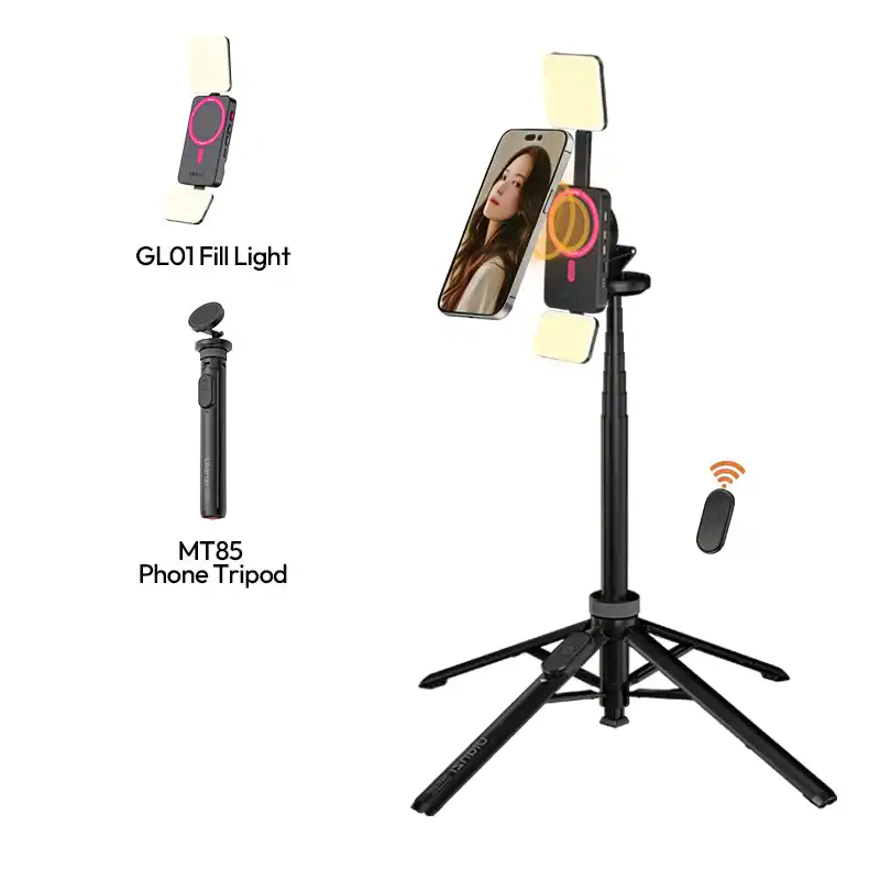 Đèn Trợ Sáng Điện Thoại Từ Tính Ulanzi GL01 GlowUp – hình 2