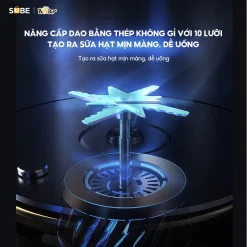 Máy làm sữa hạt Bear 1L SB-SH09Q – 9 chức năng, bảo hành 18 tháng