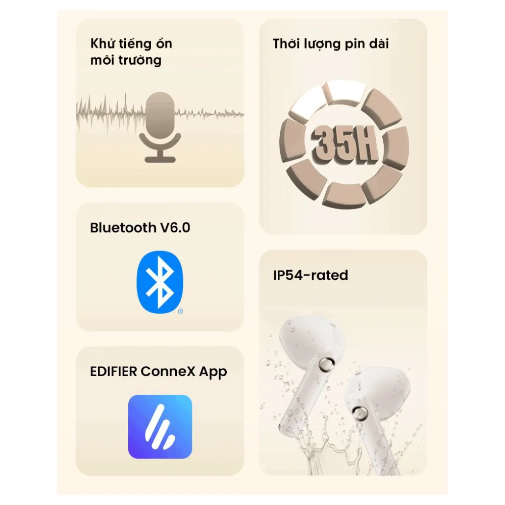 Tai nghe không dây Edifier JoyBuds