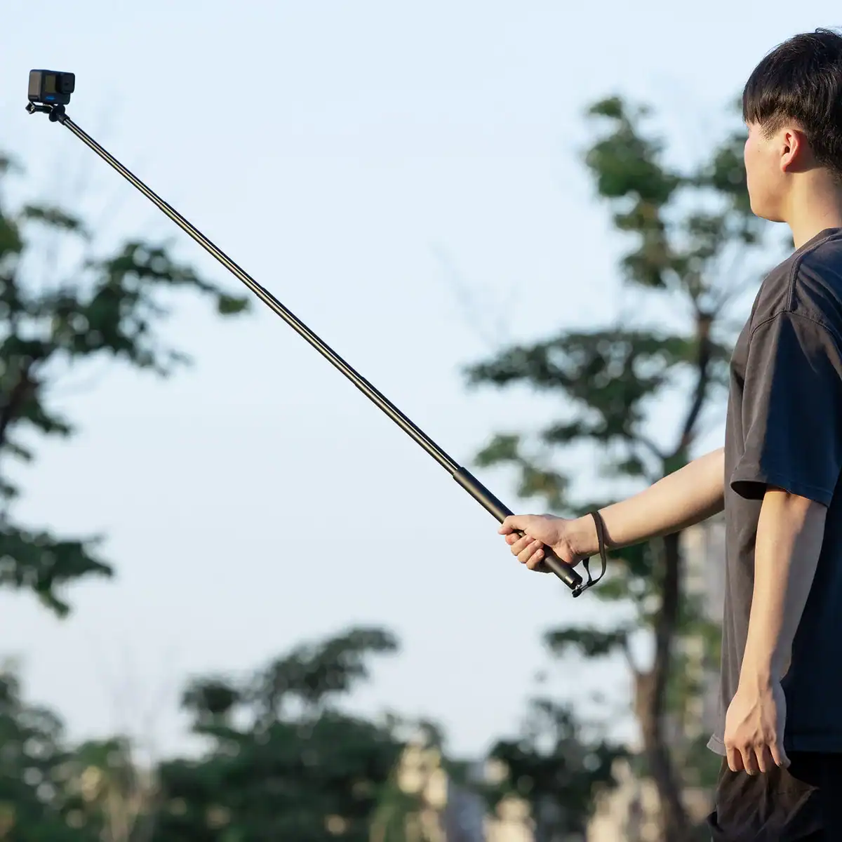 Gậy Selfie Tàng Hình Cho Action Camera Ulanzi MT-58 1,2m – hình 2