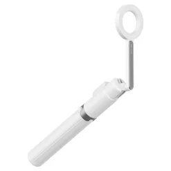 Gậy selfie từ tính Ulanzi MG-003 ở chế độ cầm tay với vòng nam châm dựng lên