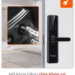 Khóa điện tử thông minh cửa gỗ Vconnex – hình 6