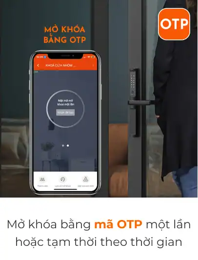 Khóa điện tử thông minh cửa nhôm Vconnex VCN-BSLC – hình 5