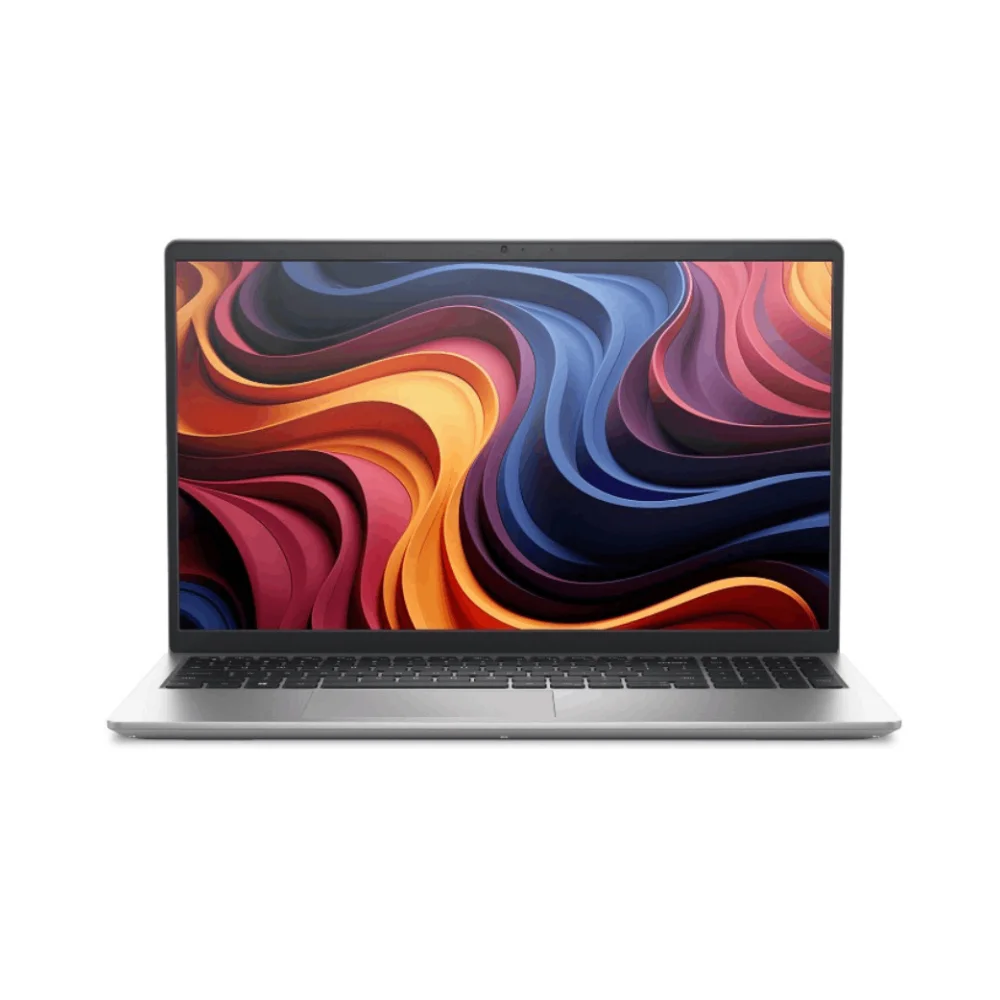 Laptop Dell 15 DC15255 Ryzen 7 7730U màu bạc – mặt trước