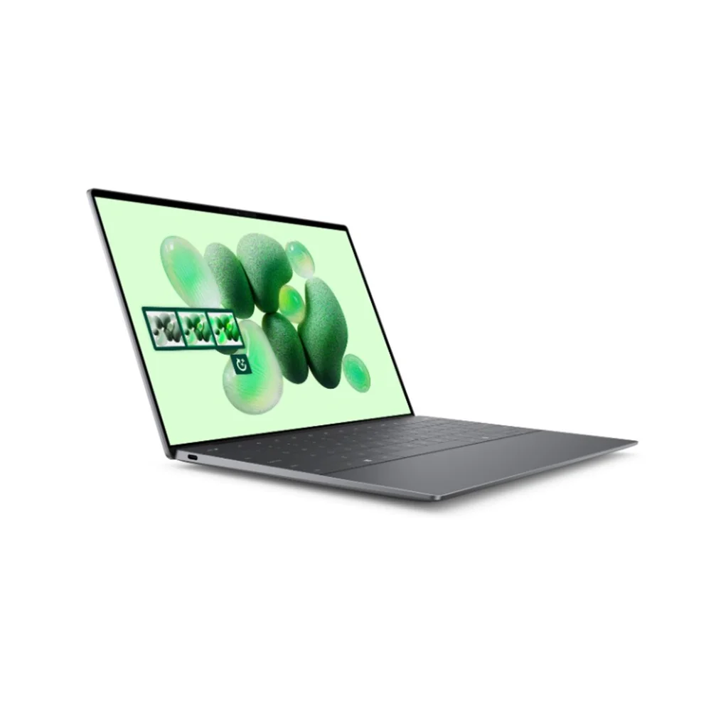 Laptop Dell XPS 13 9350 Core Ultra 5 226V màu Graphite – góc nghiêng