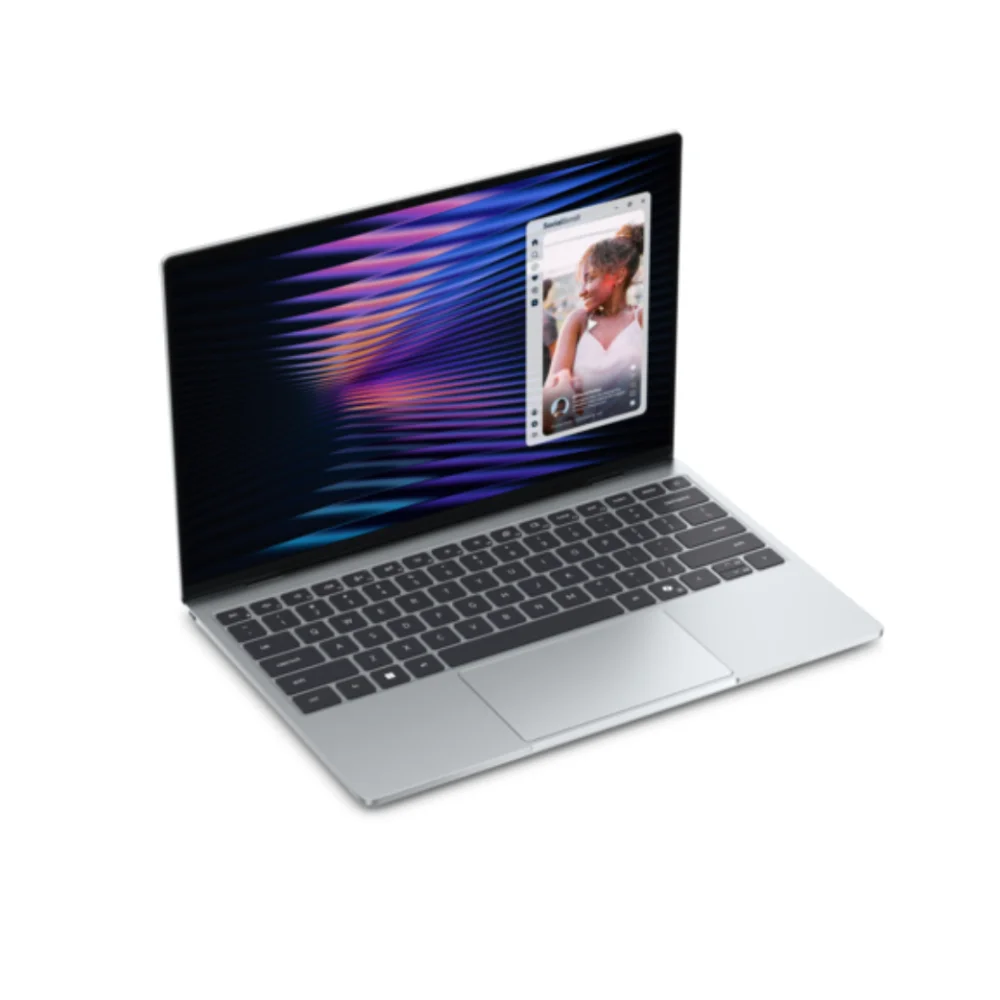 Laptop Dell XPS 13 DX13260 màu Sky – góc nghiêng