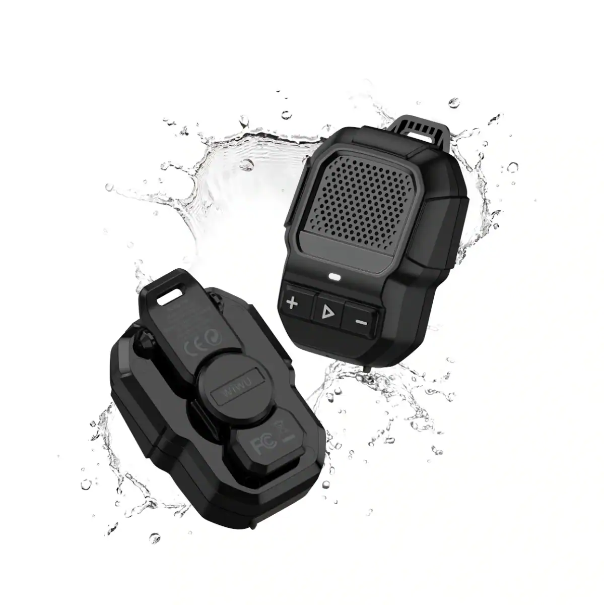 Loa Bluetooth kẹp WiWU SPK-001 Buddy Fun màu đen