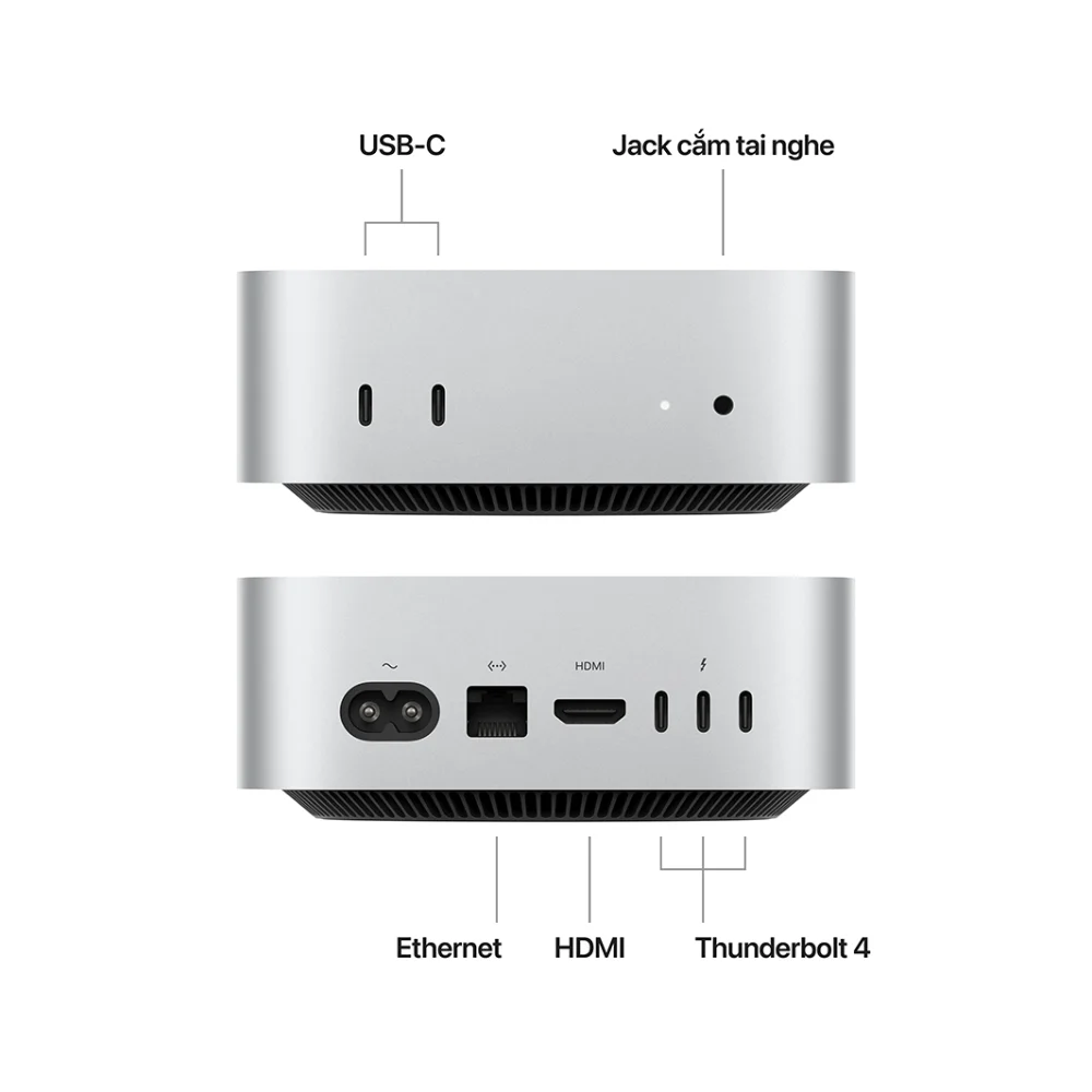 Mac mini M4 2024 (10 CPU, 10 GPU) – ảnh 3