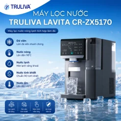 Truliva Lavita CR-ZX5170 – 5 chế độ: đá viên, nước nóng, lạnh, tinh khiết RO, nước ấm
