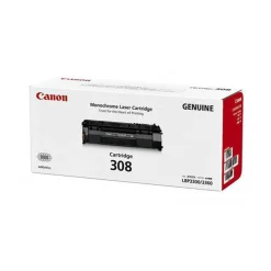 Mực hộp máy in laser Canon 308 (Màu đen| Dùng cho máy Canon LBP 3300 , LBP 3360| Năng suất 2500 trang với độ – ảnh 1
