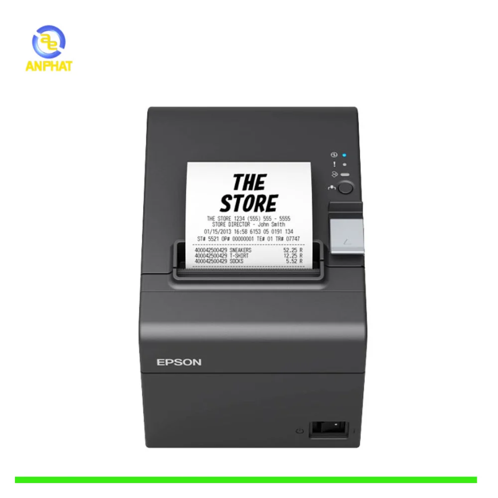 Máy in hóa đơn Epson TM-T82III (In nhiệt, khổ tối đa 80mm, USB + LAN) – ảnh 2