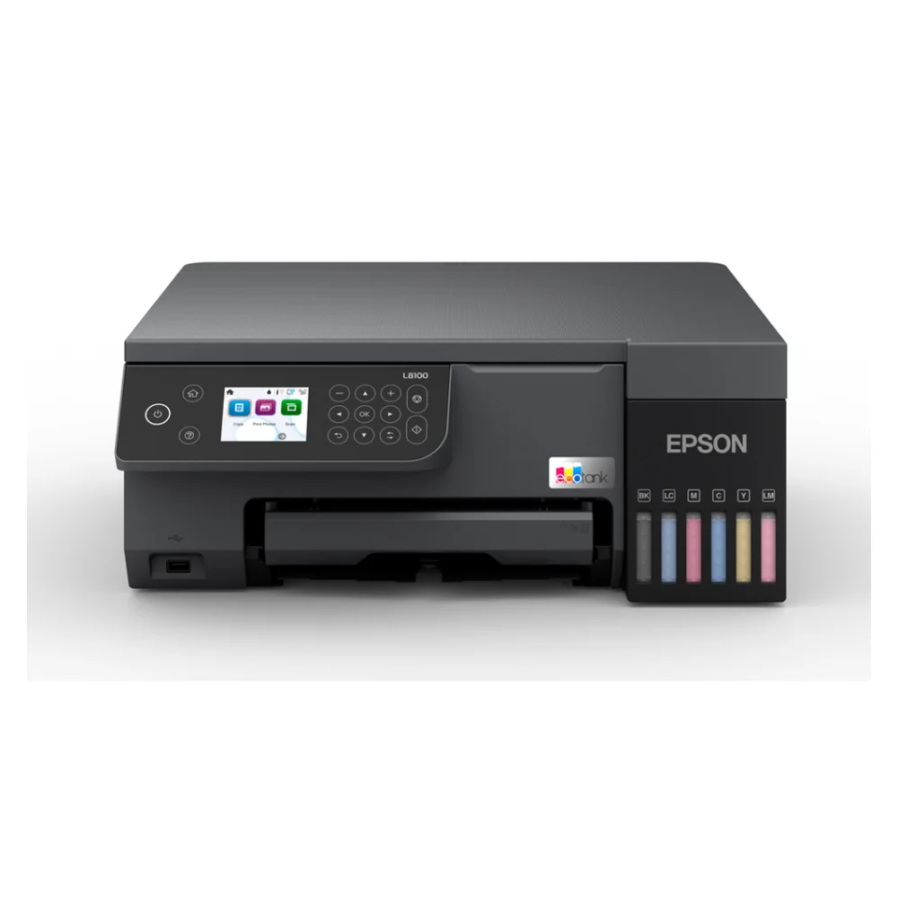 Máy in phun màu đa chức năng Epson L8100 (In | Copy | Scan | A4 | A5 | USB | WIFI) – ảnh 1