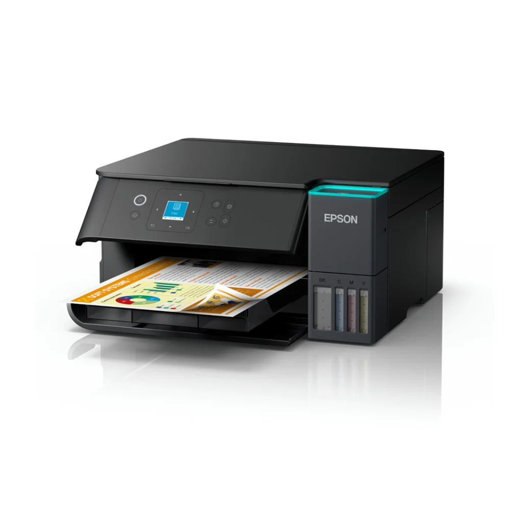 Máy in phun màu đa năng Epson EcoTank L4360 (In đảo mặt| Copy| Scan| A4| A5| USB| WIFI) – ảnh 3