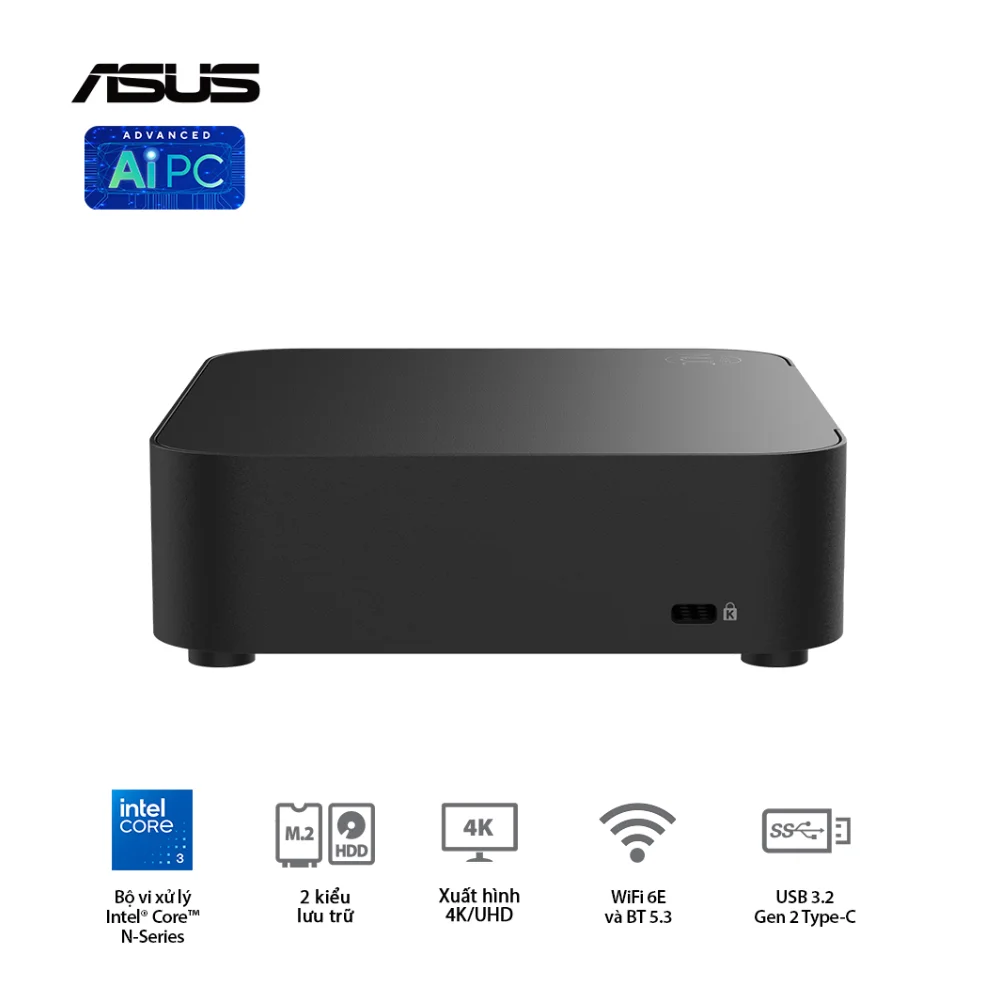 Mini PC ASUS NUC 14 Essential Intel N97 (Barebone) – ảnh 3