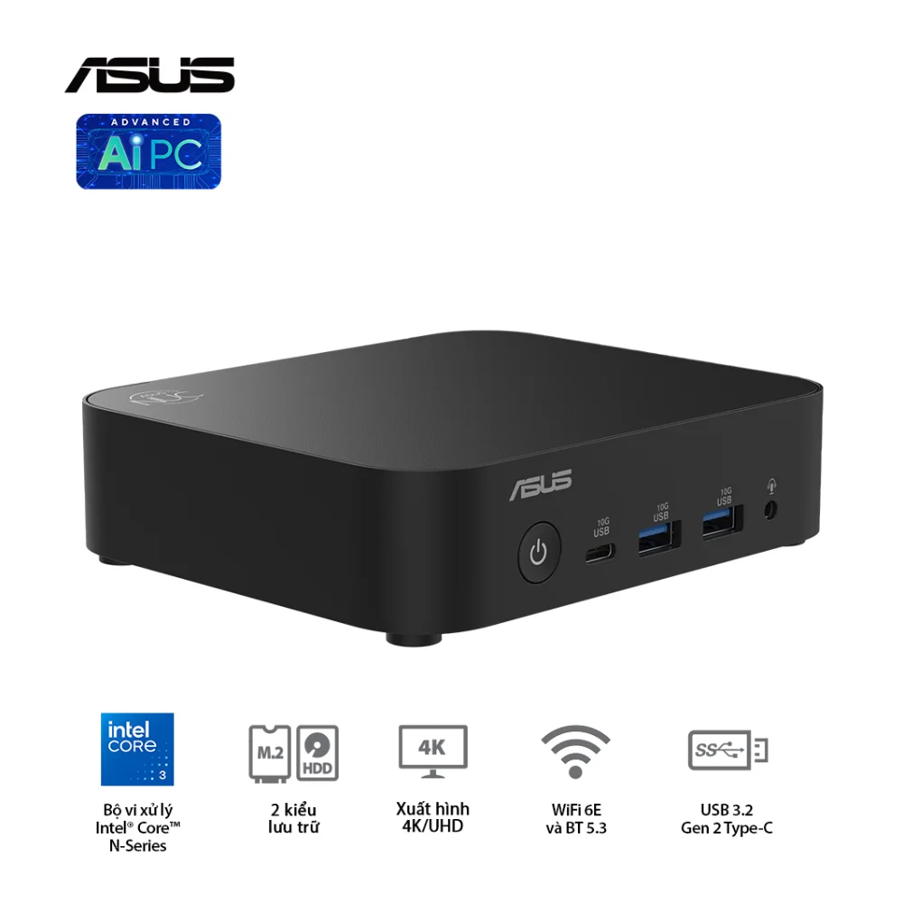 Mini PC ASUS NUC 14 Essential Intel N97 (Barebone) – ảnh 6