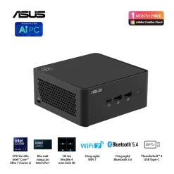Mini PC ASUS NUC 15 Pro | Core 3 100U / Core 5 210H / Ultra 5 225H / Ultra 7 255H (Barebone) – ảnh 2
