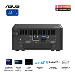 Mini PC ASUS NUC 15 Pro | Core 3 100U / Core 5 210H / Ultra 5 225H / Ultra 7 255H (Barebone) – ảnh 3