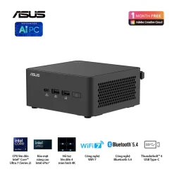Mini PC ASUS NUC 15 Pro | Core 3 100U / Core 5 210H / Ultra 5 225H / Ultra 7 255H (Barebone) – ảnh 6