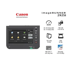 Máy photocopy Canon iR2925i (In| Copy| Scan| A3| A4| USB| LAN| WIFI) – ảnh 2
