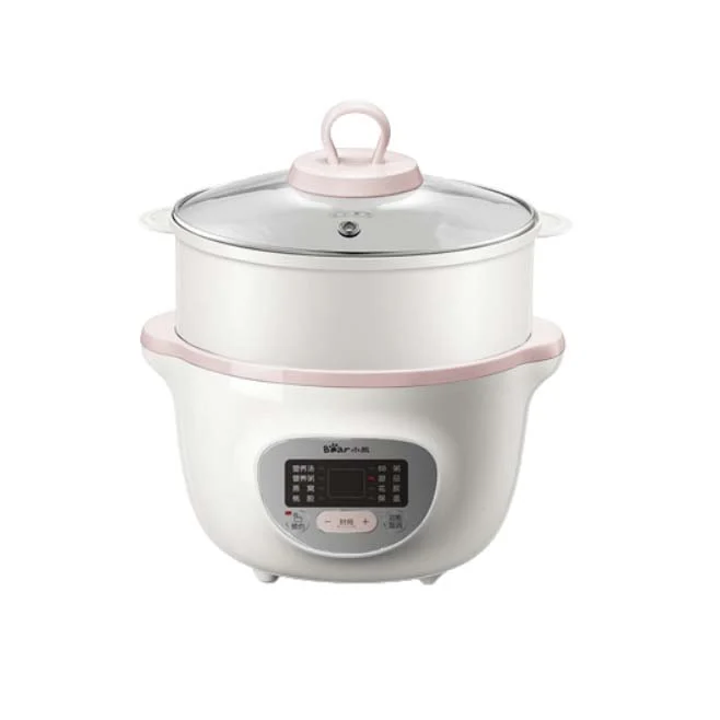 Các bộ phận và thố sứ của nồi nấu chậm Bear SUBE002