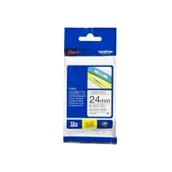 Nhãn in Brother tiêu chuẩn TZe-251 24mm Black on White Dùng cho máy Brother PT-D600, PT-D610BT, PT-E500VP, PT- – ảnh 1