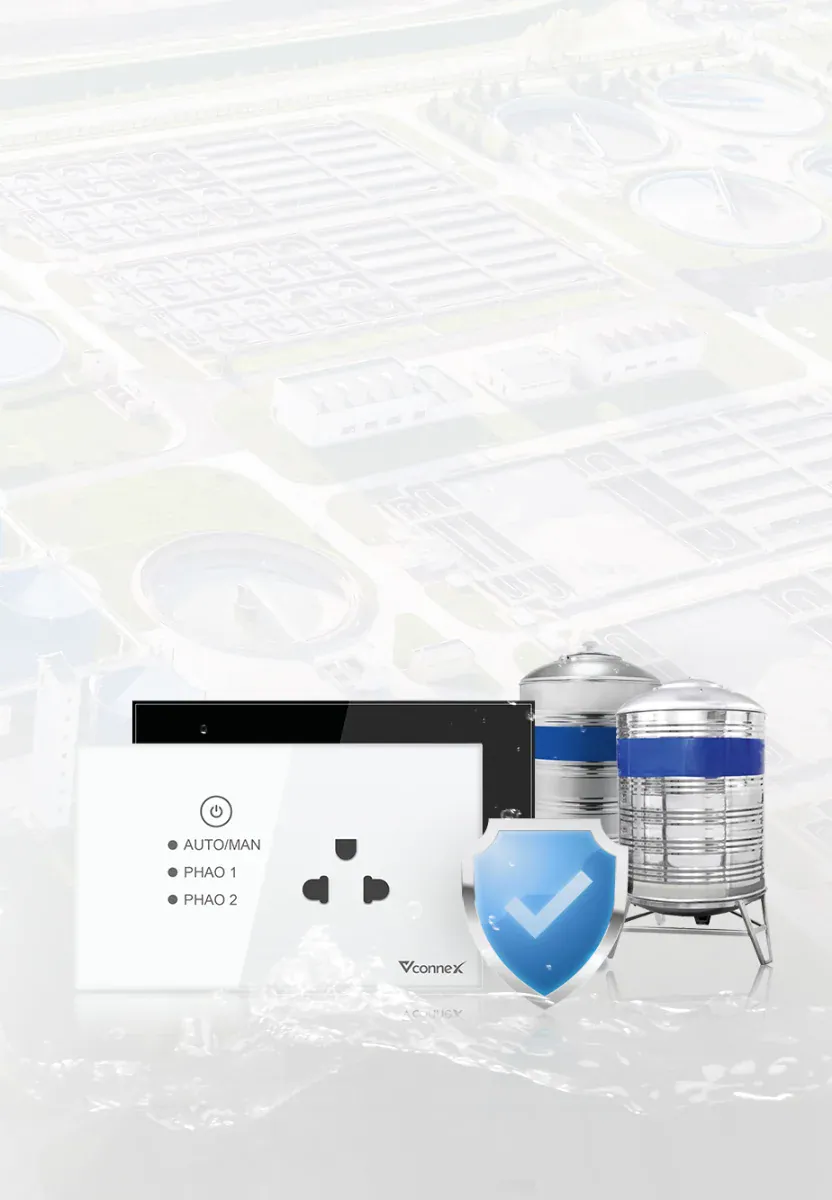 Ổ cắm chống giật cho phao điện Vconnex VCN-SK-FL – hình 2