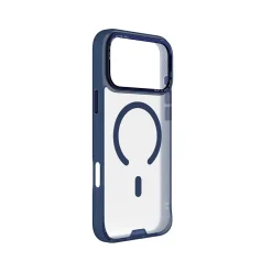 Ốp lưng Hoda Rough MagSafe iPhone 18 Pro / 18 Pro Max – màu Clear Blue