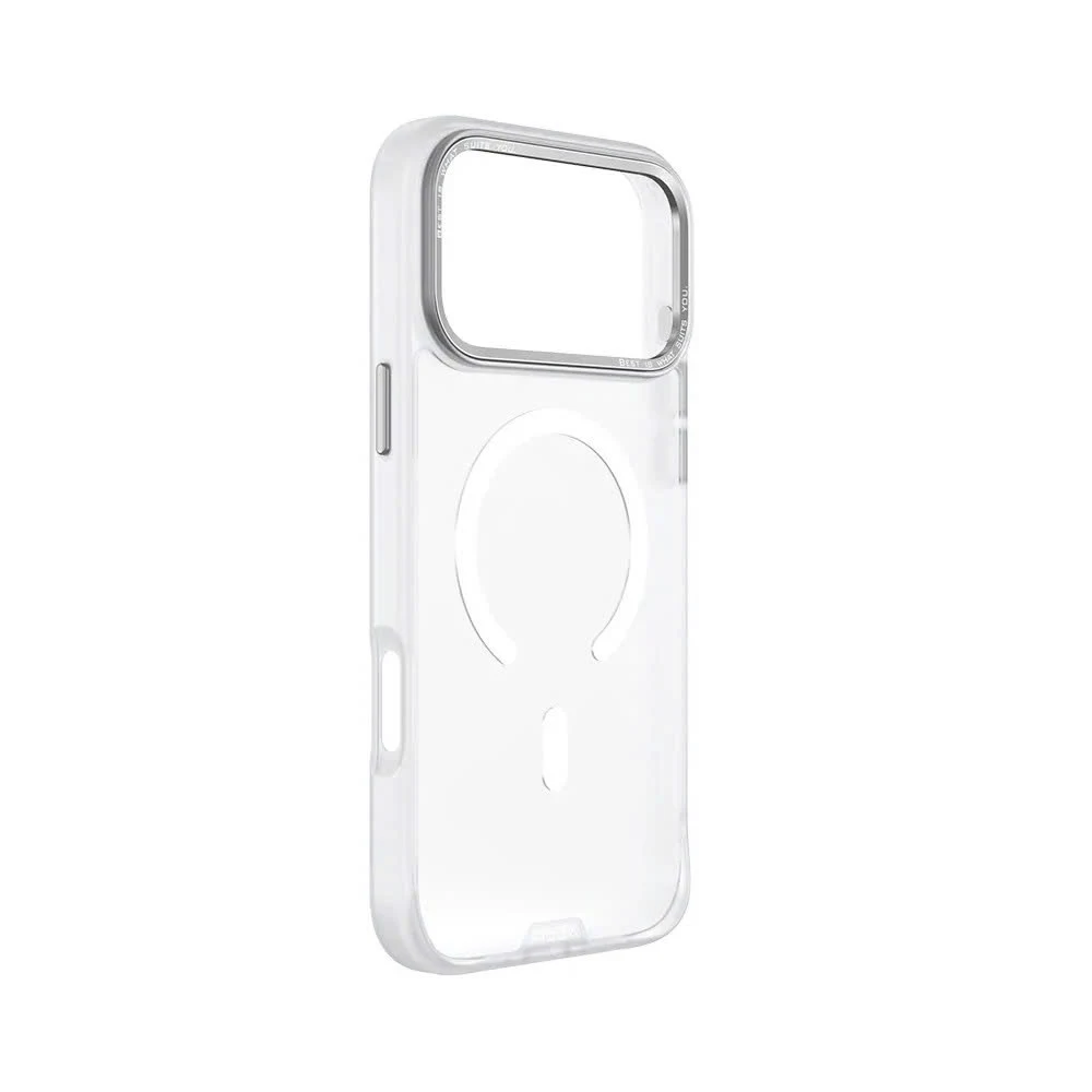 Ốp lưng Hoda Rough MagSafe iPhone 18 Pro / 18 Pro Max – màu Clear Matte