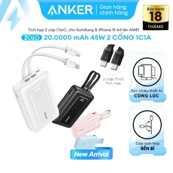Pin Dự Phòng ANKER Zolo A1681C 20000mAh 45W – ảnh 2