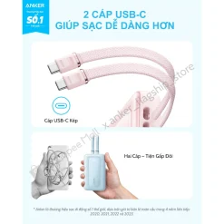 Pin Dự Phòng ANKER Zolo A1681C 20000mAh 45W – ảnh 8