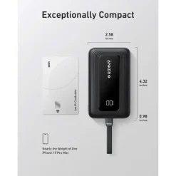 Pin Dự Phòng Kèm Cáp Type-C ANKER Zolo A1688 10000mAh 30W – ảnh 7
