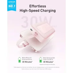 Pin Dự Phòng Kèm Cáp Type-C ANKER Zolo A1688 10000mAh 30W – ảnh 9