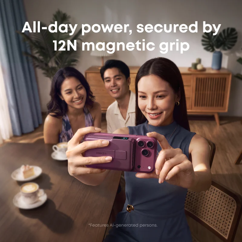Pin Dự Phòng Không Dây ANKER MagGo 2 Pro 10000mAh 45W – ảnh 8