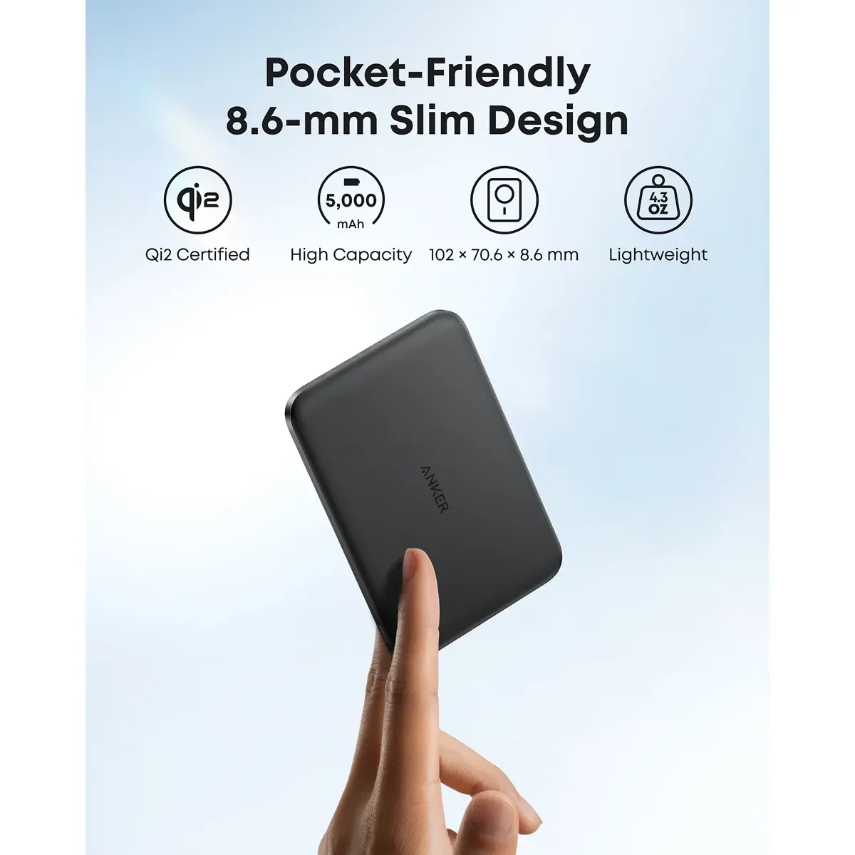 Pin Dự Phòng Không Dây ANKER Maggo A1665 5000mAh 20W – ảnh 3