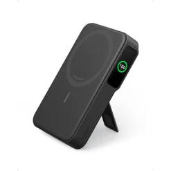 Pin Dự Phòng Từ Tính Kiêm Sạc Không Dây Qi2 1C ANKER Maggo A1654 10000mAh 27W – Đen