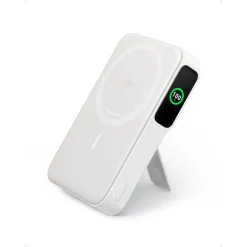 Pin Dự Phòng Từ Tính Kiêm Sạc Không Dây Qi2 1C ANKER Maggo A1654 10000mAh 27W – Trắng