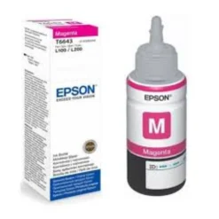 Mực máy in Epson C13T6643 màu đỏ (Dùng cho Epson L120/L121/L300/L310/L350/L355/L365/L550/L455/L555/L565/L1300/ – ảnh 1