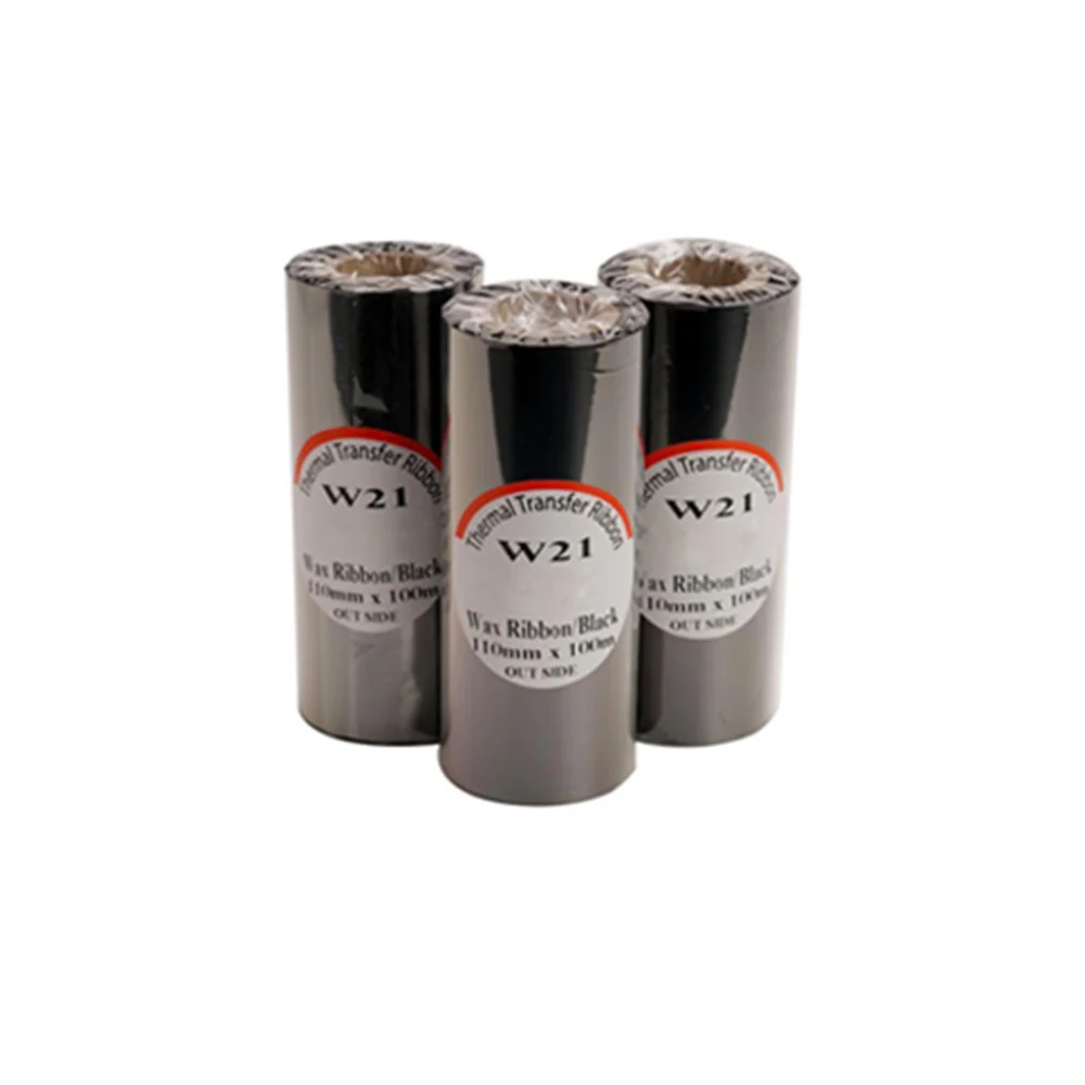 Mực in mã vạch Wax 110mm x 100m ( lõi nhỏ ) – ảnh 1