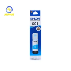 Mực in EPson màu xanh -C13T03Y200-Ink bottle Cyan , dùng cho máy in L4150/l4160/L6160/L6170/L6190/L6260/L6270/ – ảnh 1