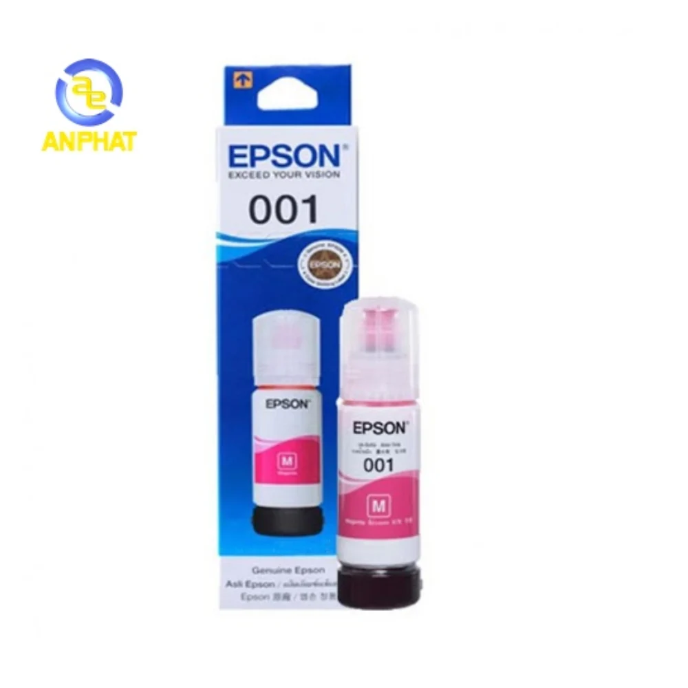 Mực in Epson màu đỏ -C13T03Y300-Ink bottle Magenta dùng cho máy in L4150/l4160/L6160/L6170/L6190/L6260/L6270/L – ảnh 2
