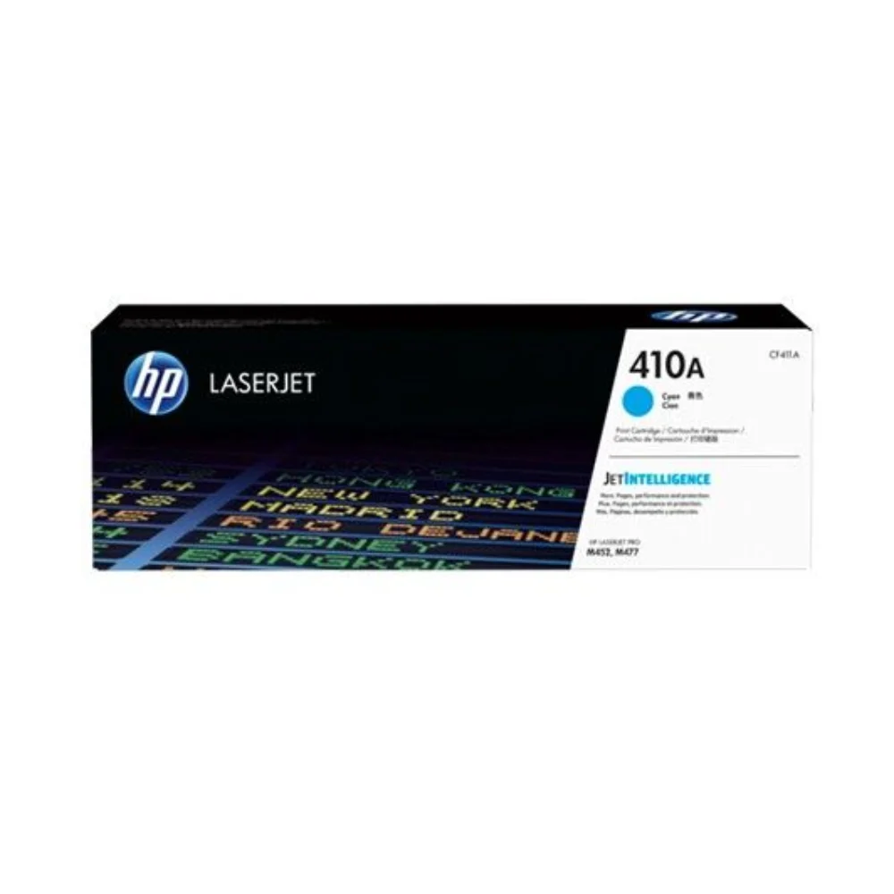 Mực hộp máy in laser HP CF411A Cyan - Dùng cho máy HP Color LaserJet Pro M477fdw, M477fnw, M377dw, M452dn, M45 – ảnh 1