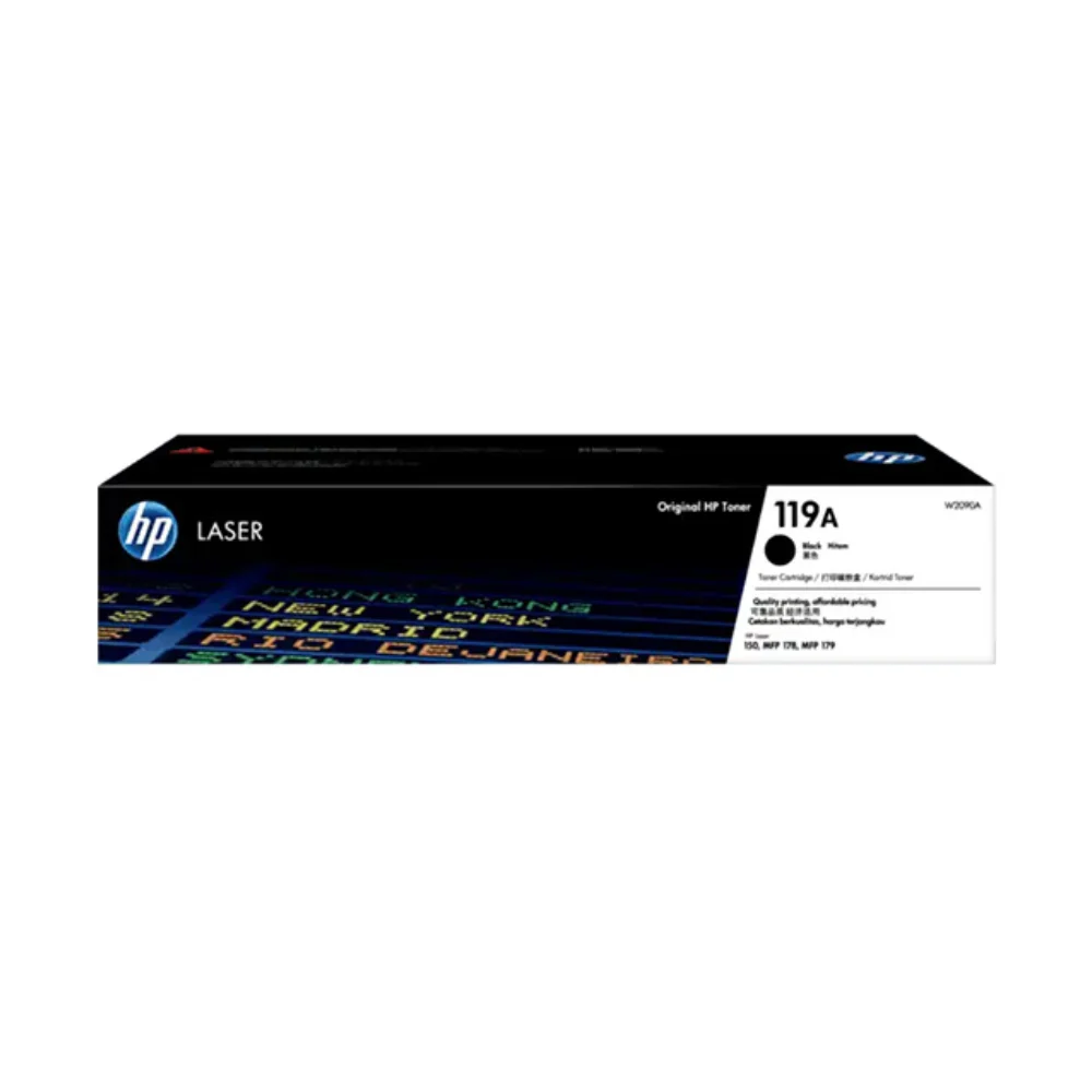 Mực hộp máy in laser HP 119A Black (W2090A) - Dùng cho máy in 150a/150nw/178nw/179fnw – ảnh 1