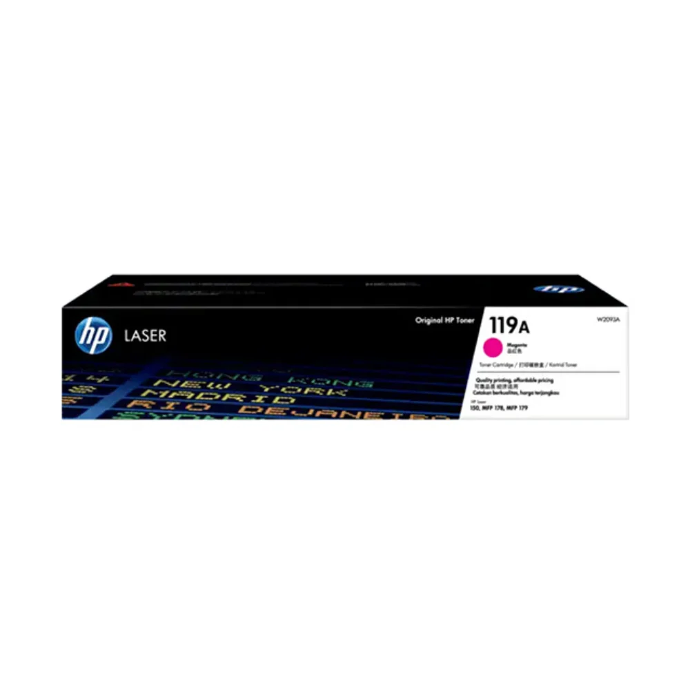 Mực hộp máy in laser HP 119A Magenta (W2093A) - Dùng cho máy in 150a/150nw/178nw/179fnw – ảnh 1