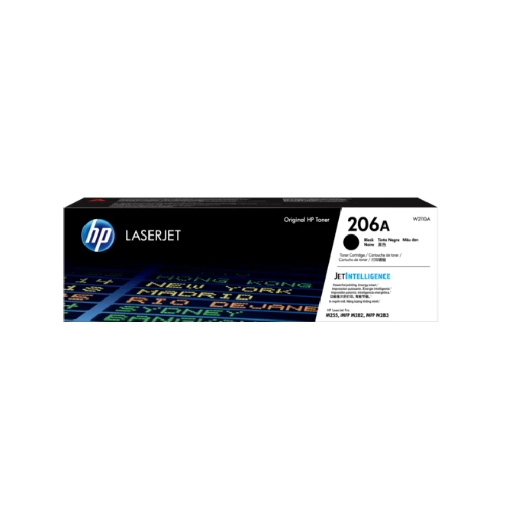 Mực hộp máy in laser HP 206A Black (W2110A) - Dùng cho máy in m255nw/m255dw/M183fw/ M283fdn/ M283fdw – ảnh 1
