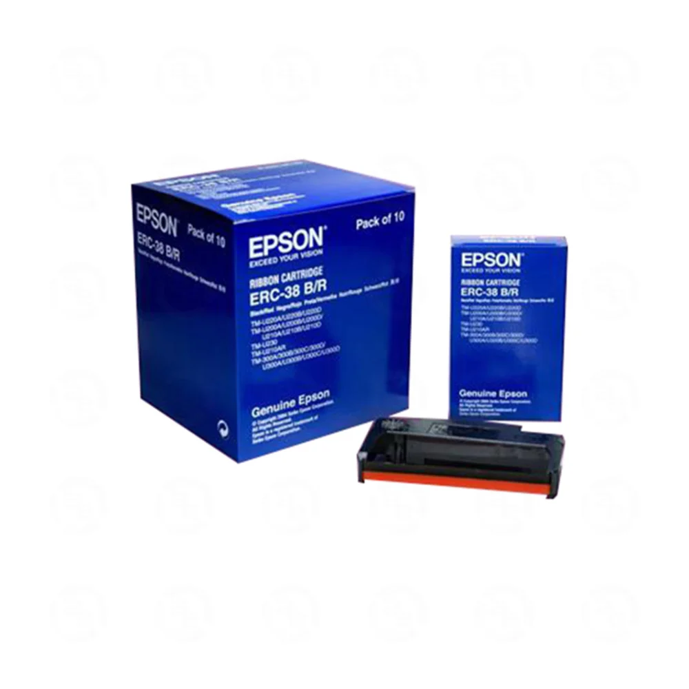 Băng mực Epson ERC 38B/R (dùng cho TM-U220) Đen, đỏ – ảnh 1